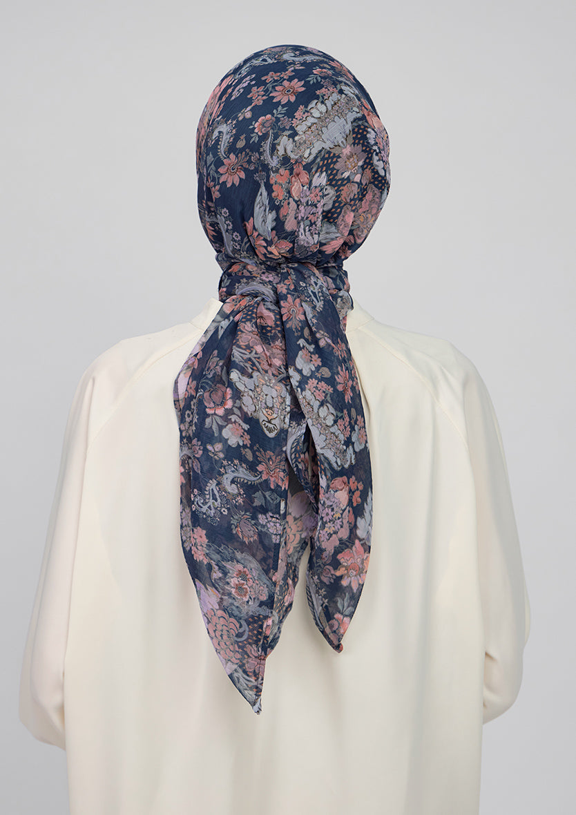 BOKITTA CARRE FOREST LULLABY CRINKLED CHIFFON
