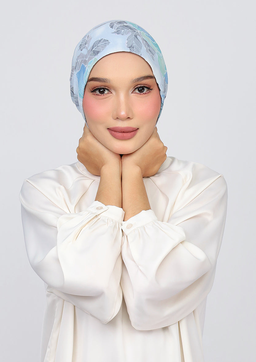 BOKITTA VOILA MAXI AZURA PRINTED CRINKLED CHIFFON