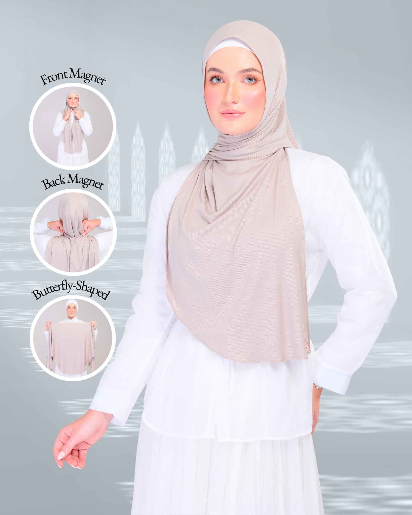 SHERA LEE BUTTERFLY NATURAL SAND JERSEY