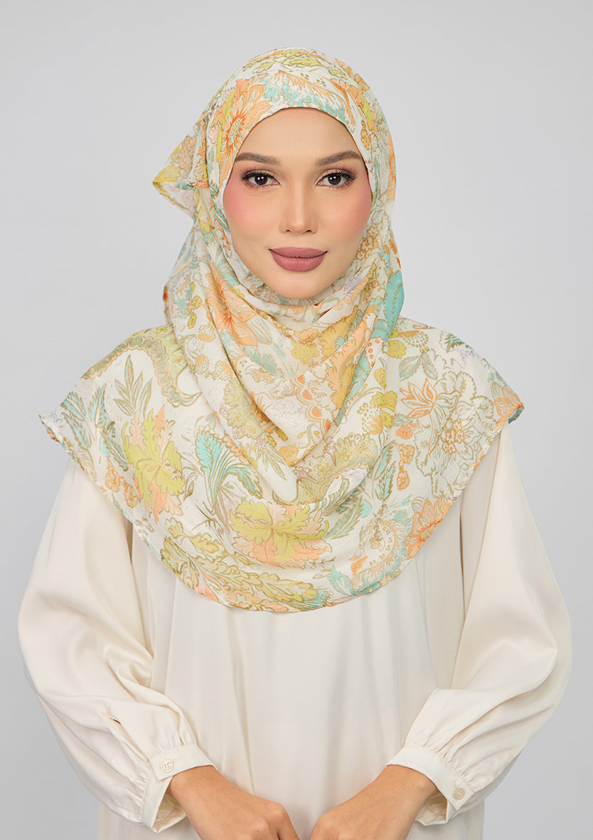 BOKITTA VOILA MAXI PIXIE CRINKLED CHIFFON