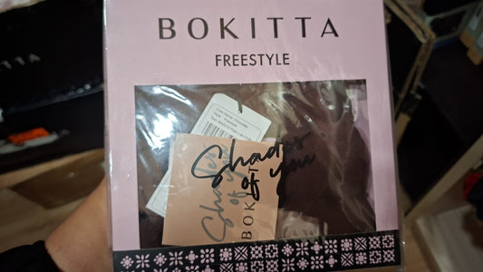 BOKITTA PLAIN BASIC CHOCOLATE FREESTYLE SHAWL WITHOUT INNER