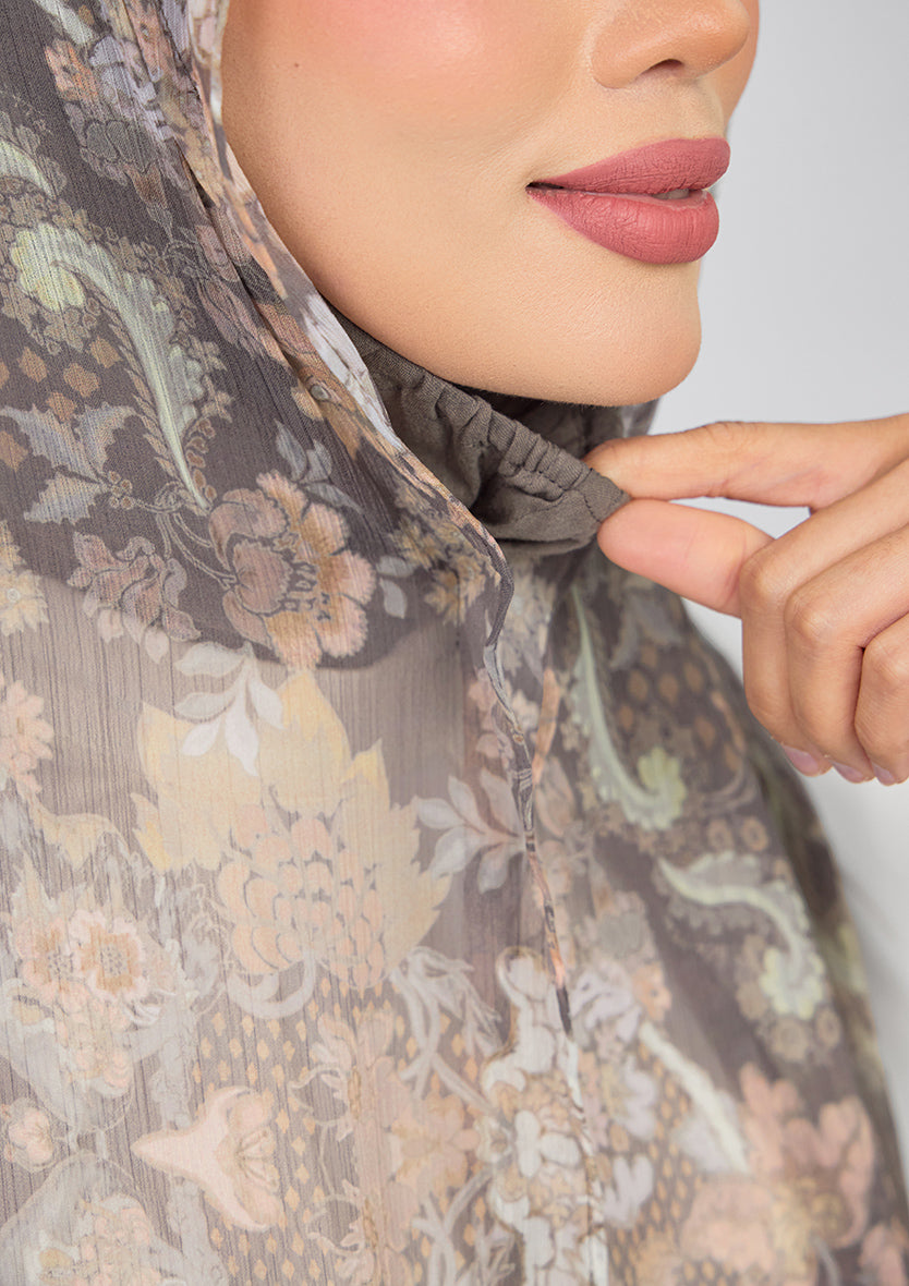 BOKITTA FREESTYLE LOOSE MOONLILY CRINKLED CHIFFON
