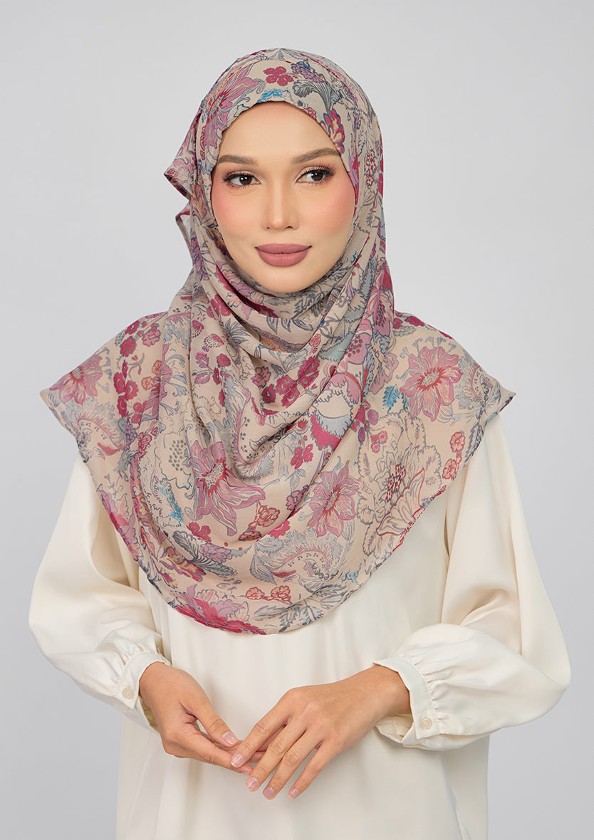 BOKITTA VOILA MAXI BERRY FAIRY CRINKLED CHIFFON
