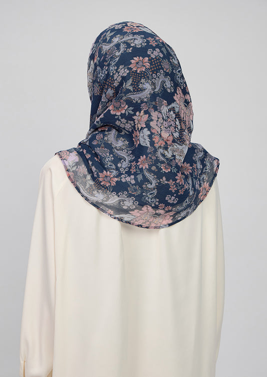 BOKITTA VOILA FOREST LULLABY CRINKLED CHIFFON