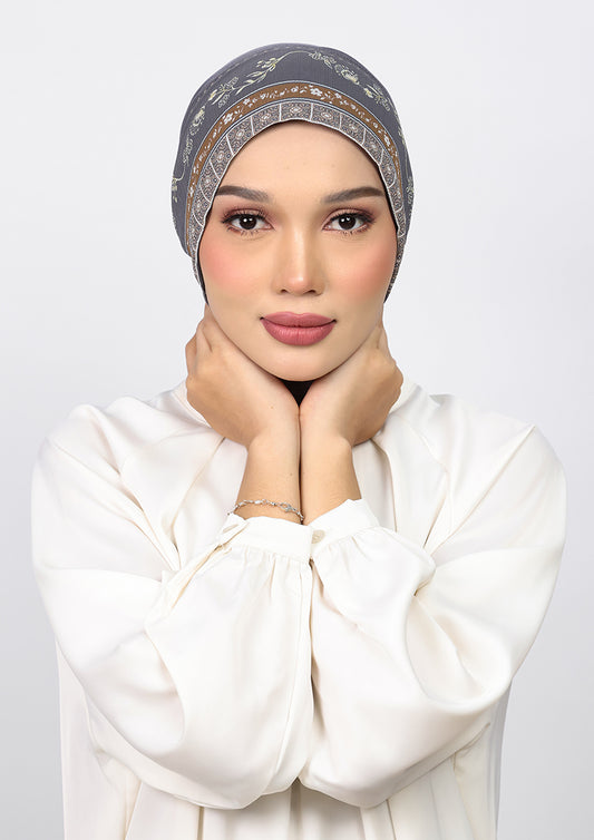 BOKITTA FREESTYLE B INNER ANDALUS BLOOMS CRINKLED CHIFFON
