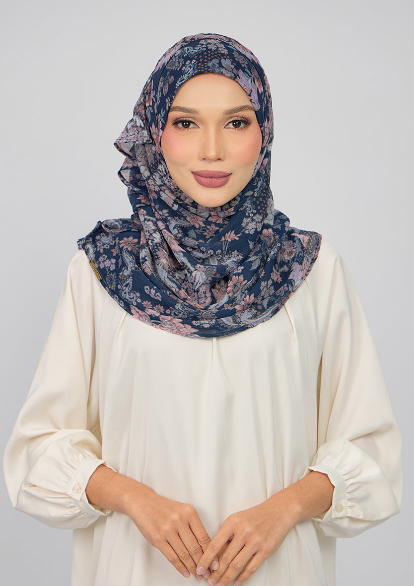 BOKITTA VOILA FOREST LULLABY CRINKLED CHIFFON