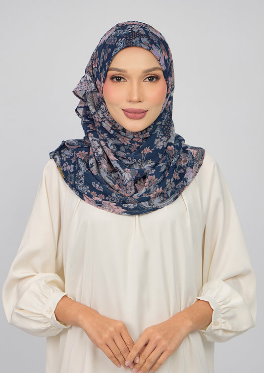 BOKITTA VOILA FOREST LULLABY CRINKLED CHIFFON