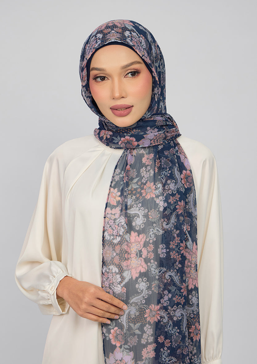 BOKITTA FREESTYLE LOOSE FOREST LULLABY CRINKLED CHIFFON