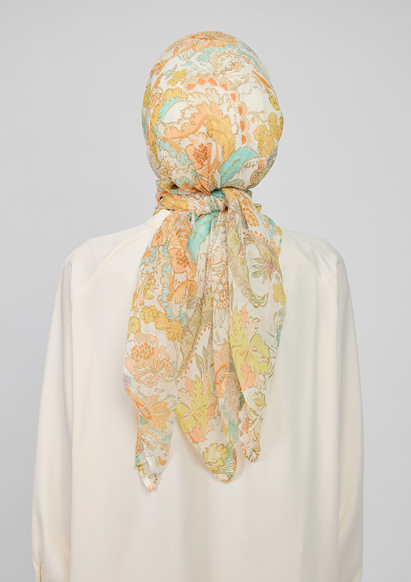 BOKITTA CARRE PIXIE CRINKLED CHIFFON