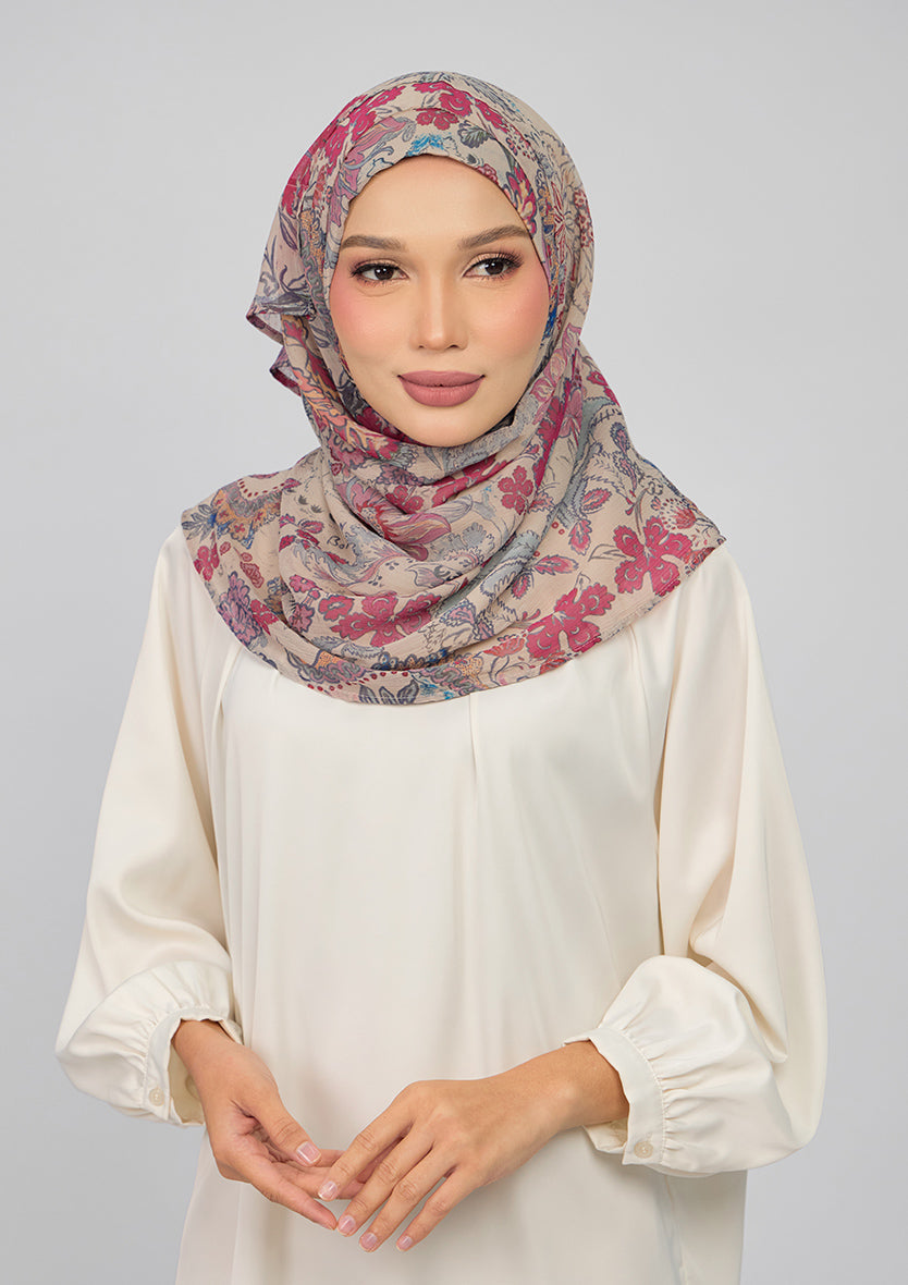 BOKITTA VOILA BERRY FAIRY CRINKLED CHIFFON