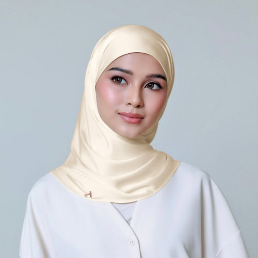 AL HUMAIRA SERENA CANNOLI CREAM INSTANT HIJAB