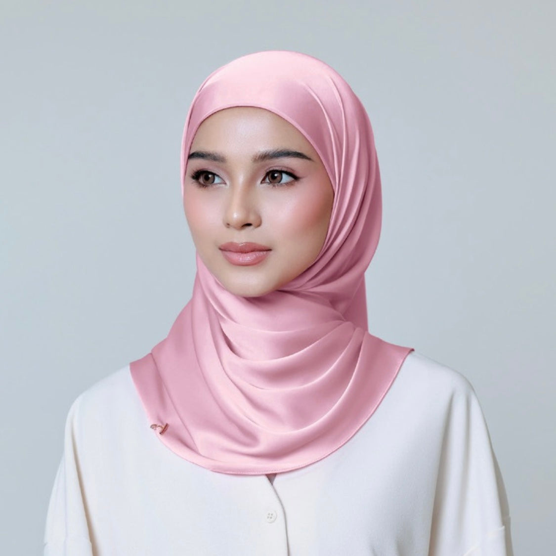 AL HUMAIRA SERENA FLUSHING PINK INSTANT HIJAB