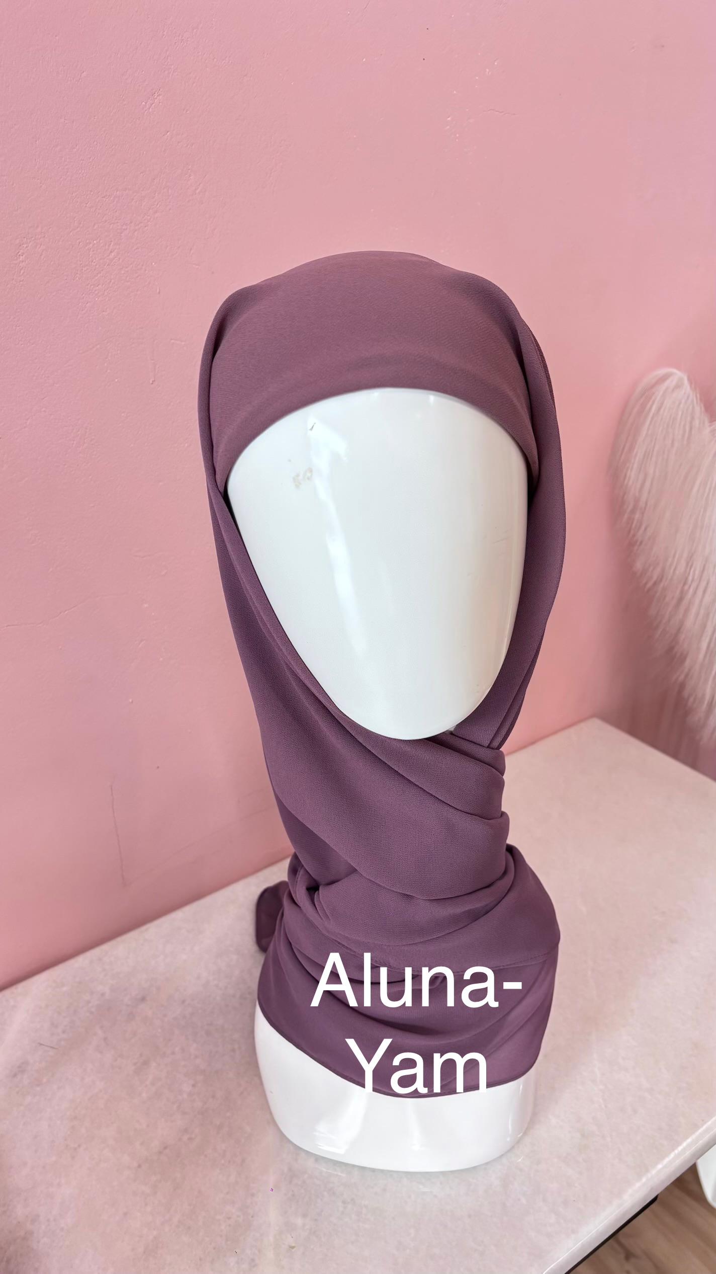 ALUNA Instant Chiffon Bawal