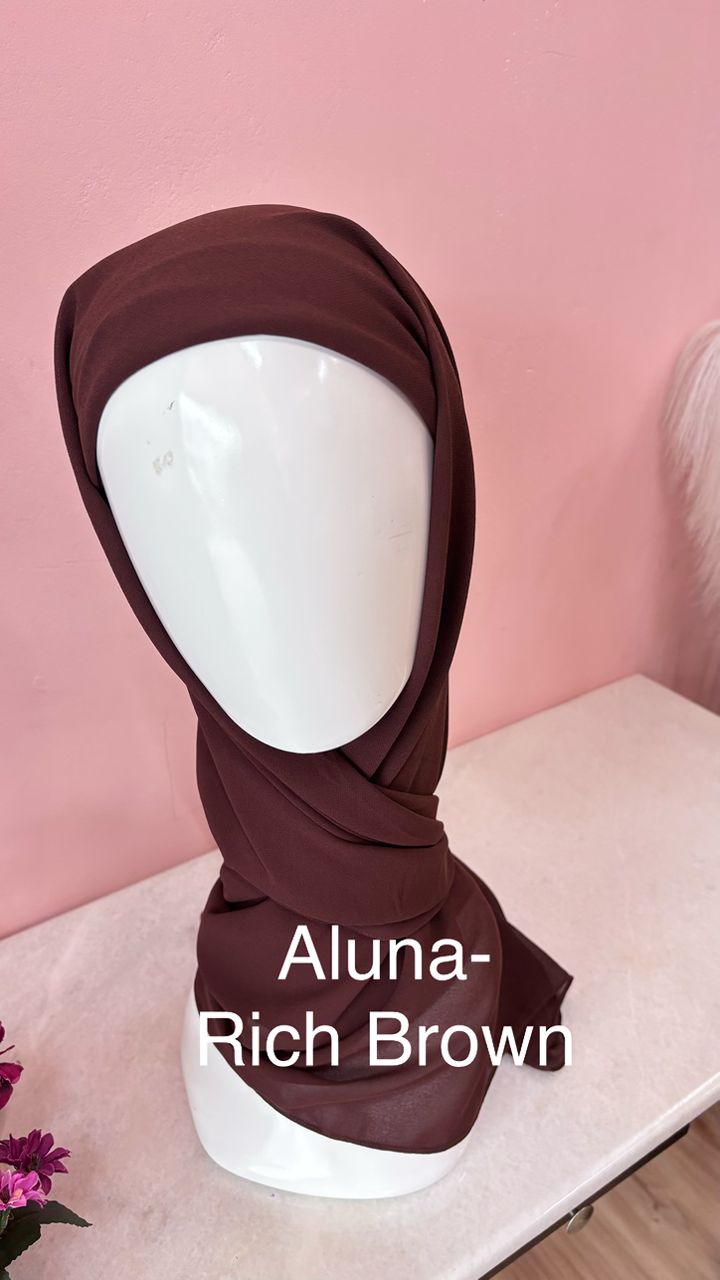 ALUNA Instant Chiffon Bawal