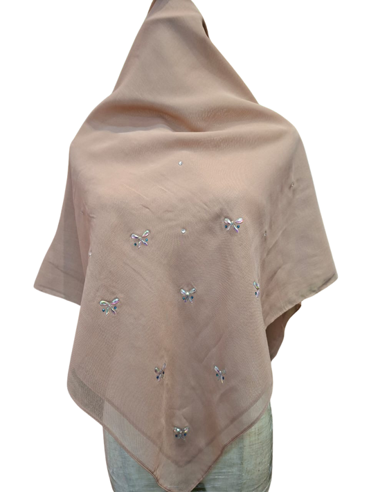 BAWAL RIBBON NUDE BEIGE CORAL