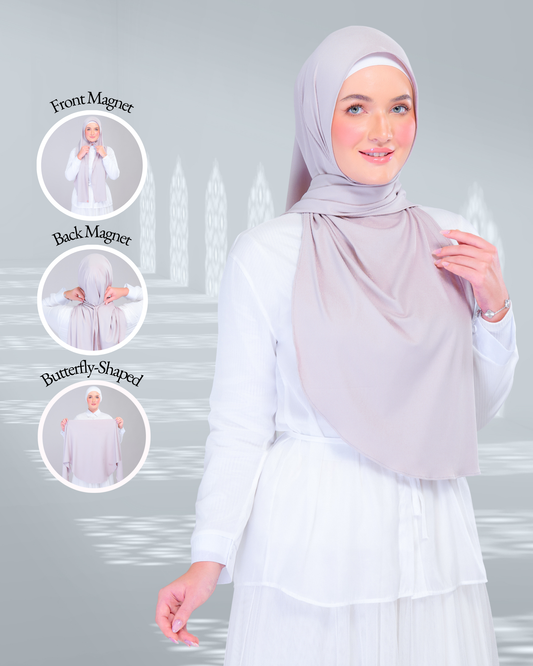 SHERA LEE BUTTERFLY TAUPE JERSEY